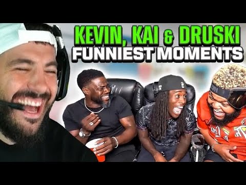 Kai Cenat Kevin Hart & Druski FUNNIEST Moments!