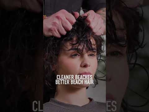 Tousled Wavy Bob Hairstyling with the CONSCIOUSSTYLE Beach Style Crème | #shorts | KMS Pro