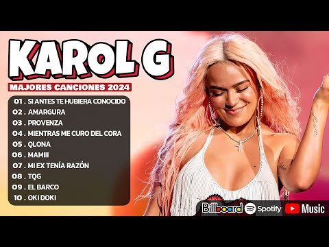 Karol G Mix Éxitos 2024 - Lo Más Popular de Karol G 2024 - Mejores Canciones de Karol G