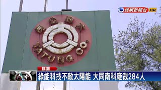 綠能不敵虧損解散清算 大同3子公司下市引關注－民視新聞