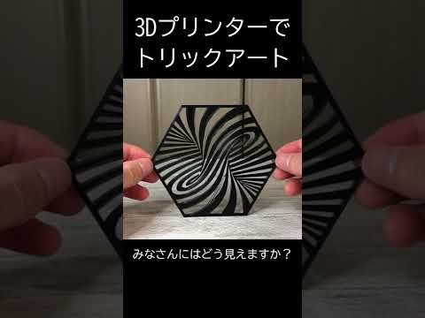 3Dプリンターでトリックアート表現してみる4