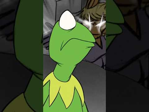 Kermit Dies| #themuppets #kermitthefrog #misspiggy #comedyshorts #shorts #animation