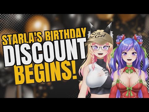 STARLA BIRTHDAY SALE BEGINS