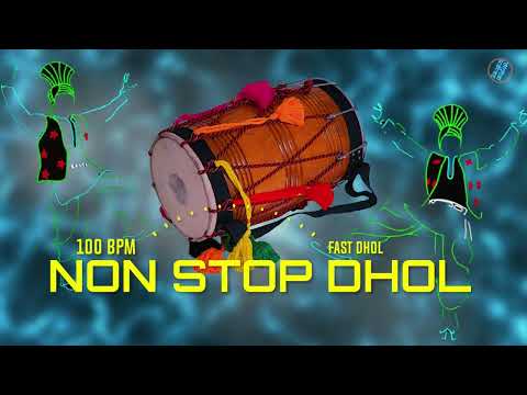 Dhol Non Stop || Best Punjabi Dhol beat For Dance Practice 100  BPM | dhol loops punjabi | Mr.KP