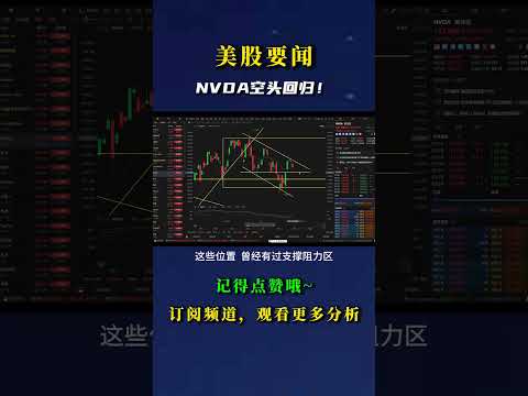 NVDA空头回归！ #crypto #nvda股票 #nvda