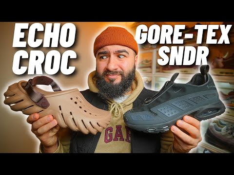 FIRST TIME BUYING THESE! Nike Air Max SNDR GORE-TEX & Croc Echo Unboxing