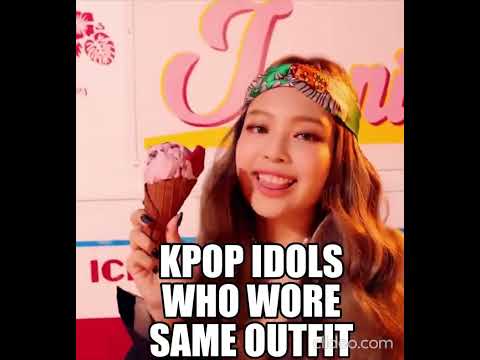 Twice and Blackpink wearing same outfits #blackpink #twice #friendship #kpop #sameoutfits #shorts