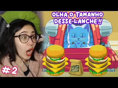 Lanches SÓ DE PÃO?! 👽🍔 Galaxy Burger ft. @FelpsLIVE - tiemiau | #2