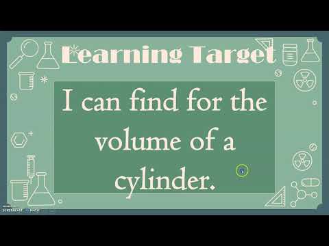 Grade 6 Math: Volume of a Cylinder