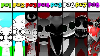 Mix Of All Monster Voices From Incredibox Sprunki | All Phases 1-8