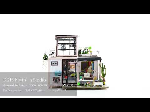 Rolife DIY Miniature Dollhouse | Kevin’s Studio DG13