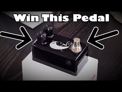 Red Witch Ivy Rechargeable Distortion Pedal Giveaway