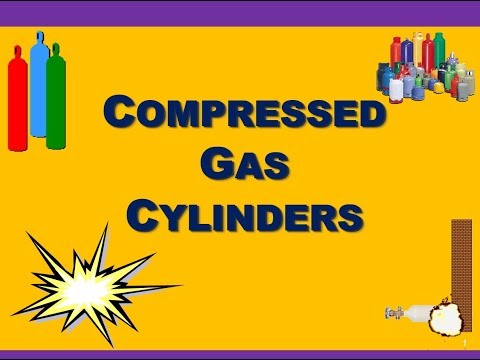 Compressed Gas Cylinders Safety Training