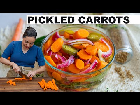 The SECRET favorite: Quick PICKLED CARROTS Recipe