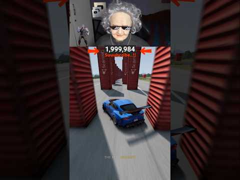 Help Granny For 2 Million Subscribers 😱🫡❤️ BeamNG.Drive #shorts #beamngdrive