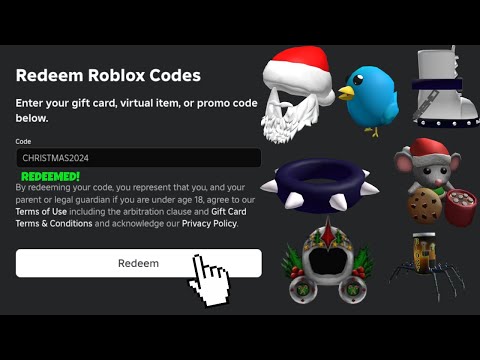 NEW ROBLOX PROMO CODE OUT NOW!!! | Roblox Christmas Promo Codes | Roblox Promo Codes