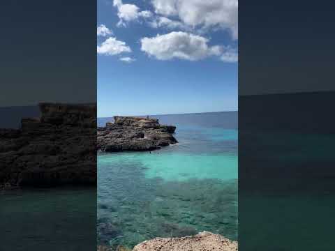 🏝 Paradise🏝 Cala S’almunia with #lagoon #calasalmunia  #palmademallorca #islasbaleares