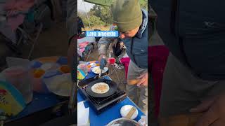 Lava omelette #trending #viral #shortsfeed #campingcooking #viralshorts #shortsviral #trendingshorts