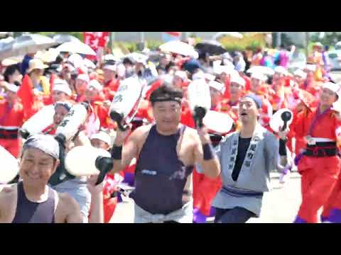 [4k] 帯屋町筋　不破八幡宮演舞場　よさこい四万十2023　2023年9月17日(日)