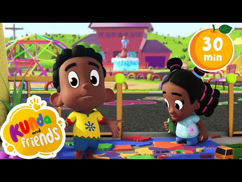 Fun Nursery Rhymes For Preschoolers! | Kids Cartoons | Songs For Kids | Kunda & Friends