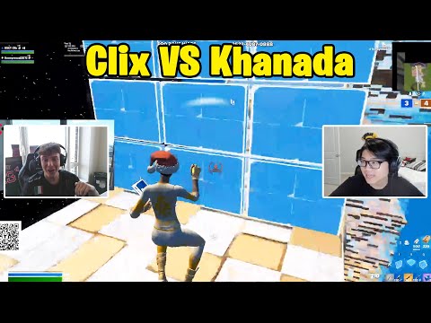 Clix VS Khanada 2v2 TOXIC Fights w/ wtj Vet & Faxuty!