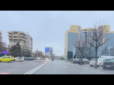 Driving Tour in Craiova: From Decathlon to Big Ben Restaurant in a BMW E91 320d #CraiovaDrivingTour