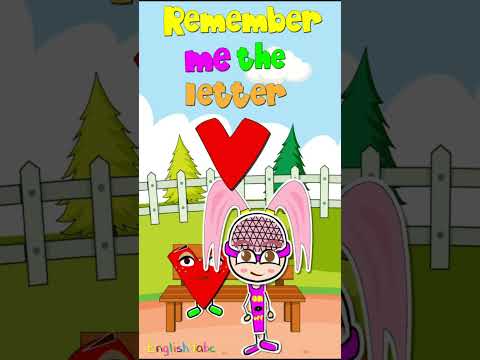 Consonants / The Letter Vv / Phonics Song / Short Vowels / Long Vowels #shorts