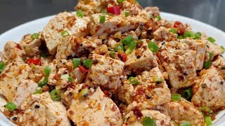 "Cold tofu" seems simple, but it turns out that there are so many skills, see how Sichuan chefs do