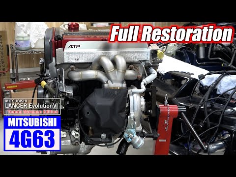 Mitsubishi Lancer Evolution 4G63 Engine Private Overhaul