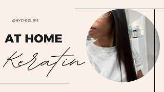 keratin treatment on 3c hair at home