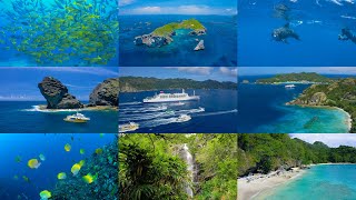 [ 4K ] 世界遺産 小笠原諸島 父島の自然絶景 World Heritage Site CHICHI-JIMA ,Ogasawara Islands,TOKYO