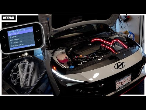 INTAKE & TUNE for the Hyundai Elantra N! SXTH Element CPLT Intake, Turbo Inlet, & EK1 Mini INSTALL!