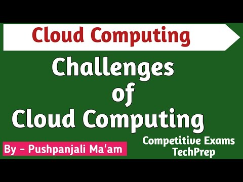 Lec - 1.5 Challenges of Cloud Computing in Hindi