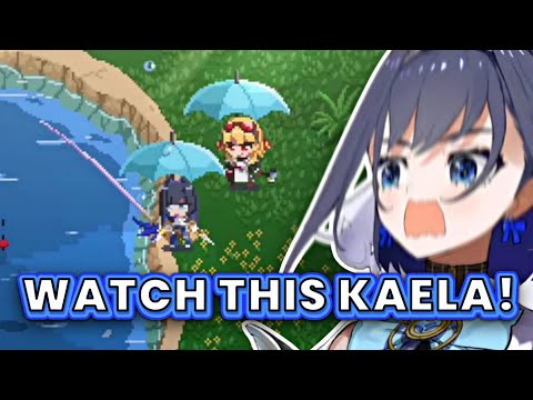 Kronii: "Kaela, watch this!" It's hilarious... [Hololive]