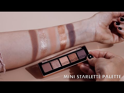 MINI STARLETTE PALETTE LIVE SWATCHES | Natasha Denona Makeup