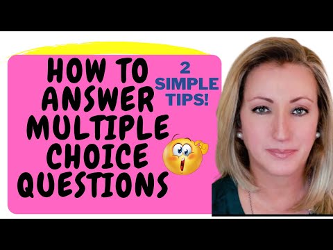 How To Answer Multiple Choice Questions | Strategies for Finding the Correct Answer Part 2