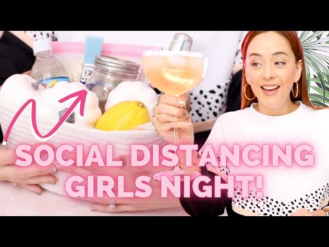 Virtual Girls Night Ideas! Games + Drinks + Crafts!