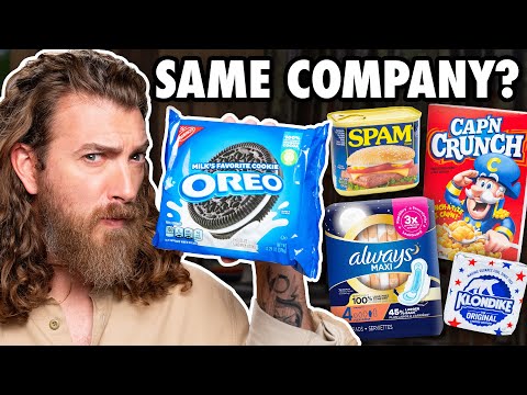 Surprising Foods Made By The Same Company