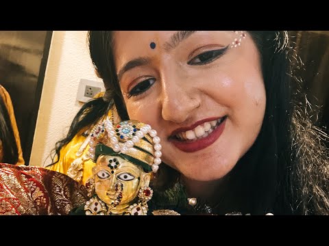 Janmashtami Mini Vlog | How We Celebrated, Dahi Handi, Puja ❤️ | Jhanvi Bhatia