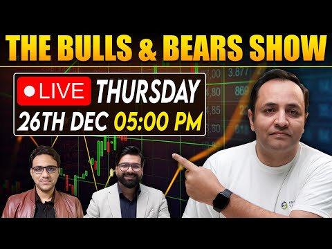 The Bulls and Bears LIVE | Thursday, 26th Dec at 5:00 PM #BullsAndBearsShow #PakistanStockExchange