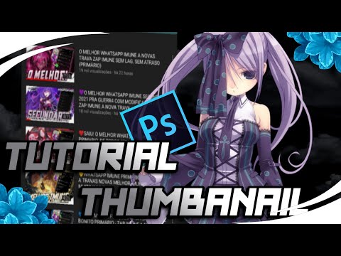 TUTORIAL THUMBNAIL TRAVA ZAP ESTILO EMERSON AST