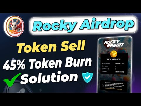 Rocky Rabbit Airdrop Token sell | Rocky rabbit airdrop burn solution | Rocket Airdrop withdraw