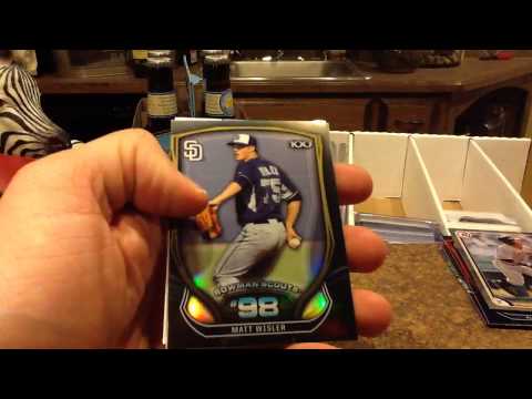 2015 Bowman Hobby Box break