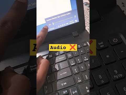 Acer Aspire E5-575 Series Laptop Sound Audio Not Working Problem#macnitesh#keyboardtricks#2024short