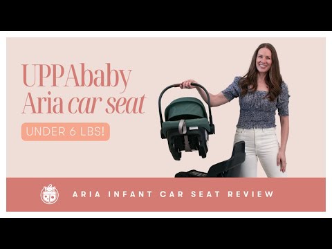 UPPAbaby Aria Infant Car Seat Review | only 5.9 lbs! | CANADA