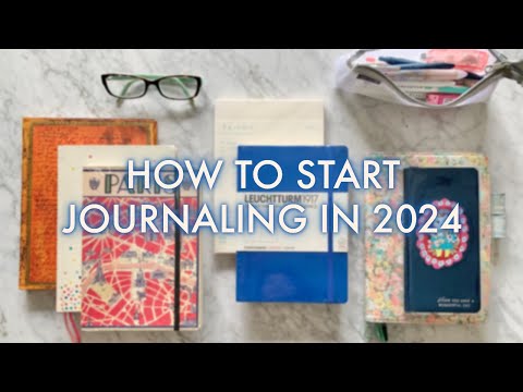 How To Start Journaling in 2024 // Complete and simple guide to start journaling.