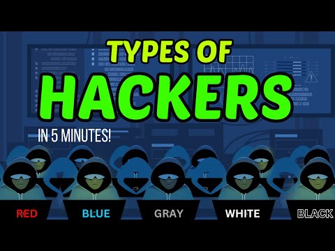 How Many Types Of Hackers? |  Explained In 5 Minutes 2024