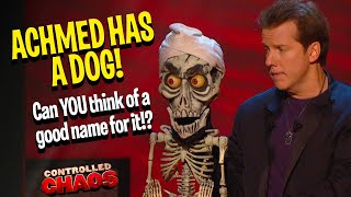 Achmed has a dog!?  Can YOU think of a good name for the pup? | Controlled Chaos | JEFF DUNHAM