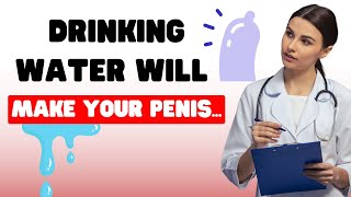 Drinking water guarantees these secret benefits for your penis…