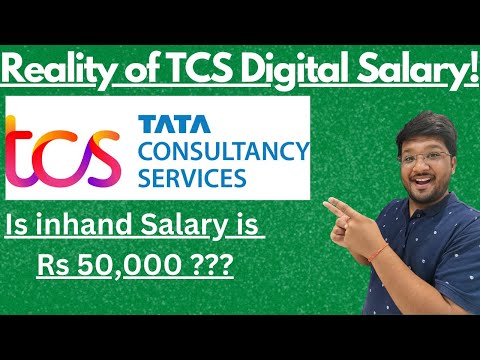 TCS Digital Salary Structure 2024 | Reality of TCS Salary | TCS In-hand Salary for Freshers🔥🔥